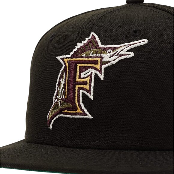 New Era Florida Marlins Botanical Fitted Hat 59FIFTY Cap - Picture 2 of 11